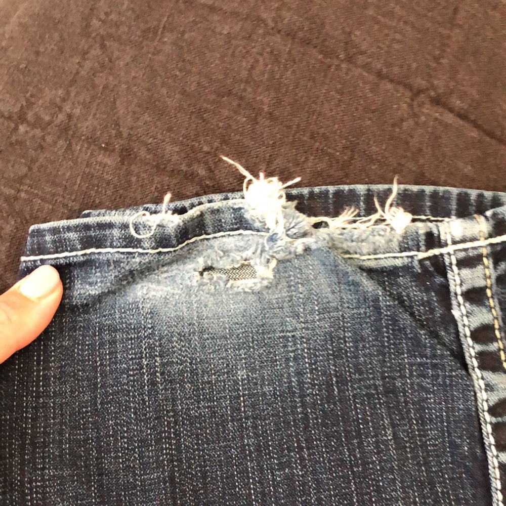 BKE Stella Denim Flare Jeans Size 26 XLong 35.5 inch inseam 😱 - Picture 4 of 6